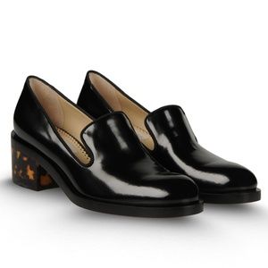 Stella McCartney Tortoise Shell Heel Loafer